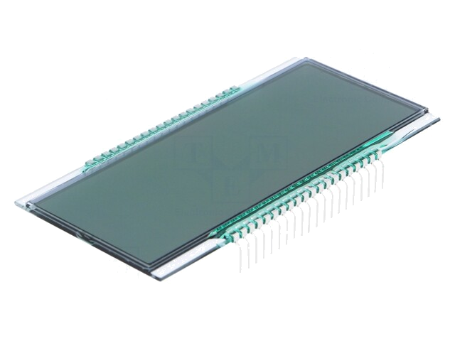 Display: LCD; 7-segment; STN Positive; A.cijfers: 4,5; -20÷70°C Display: LCD; 7-segment; STN Positive; A.cijfers: 4,5; -20÷70°C